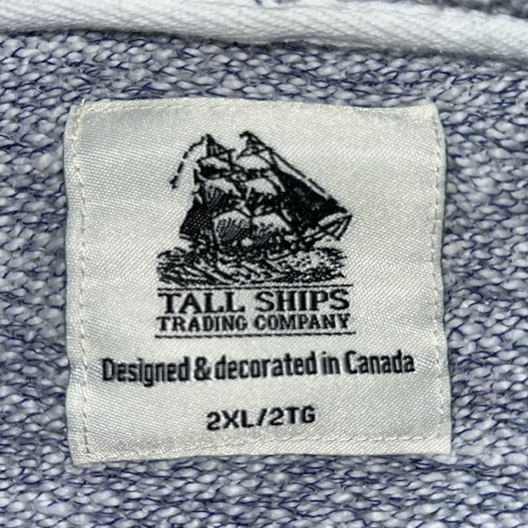 Tall Ships Trading Company Prince Edward Island Hoody, Size XXL 100% Cotton. - Picture 12 of 12
